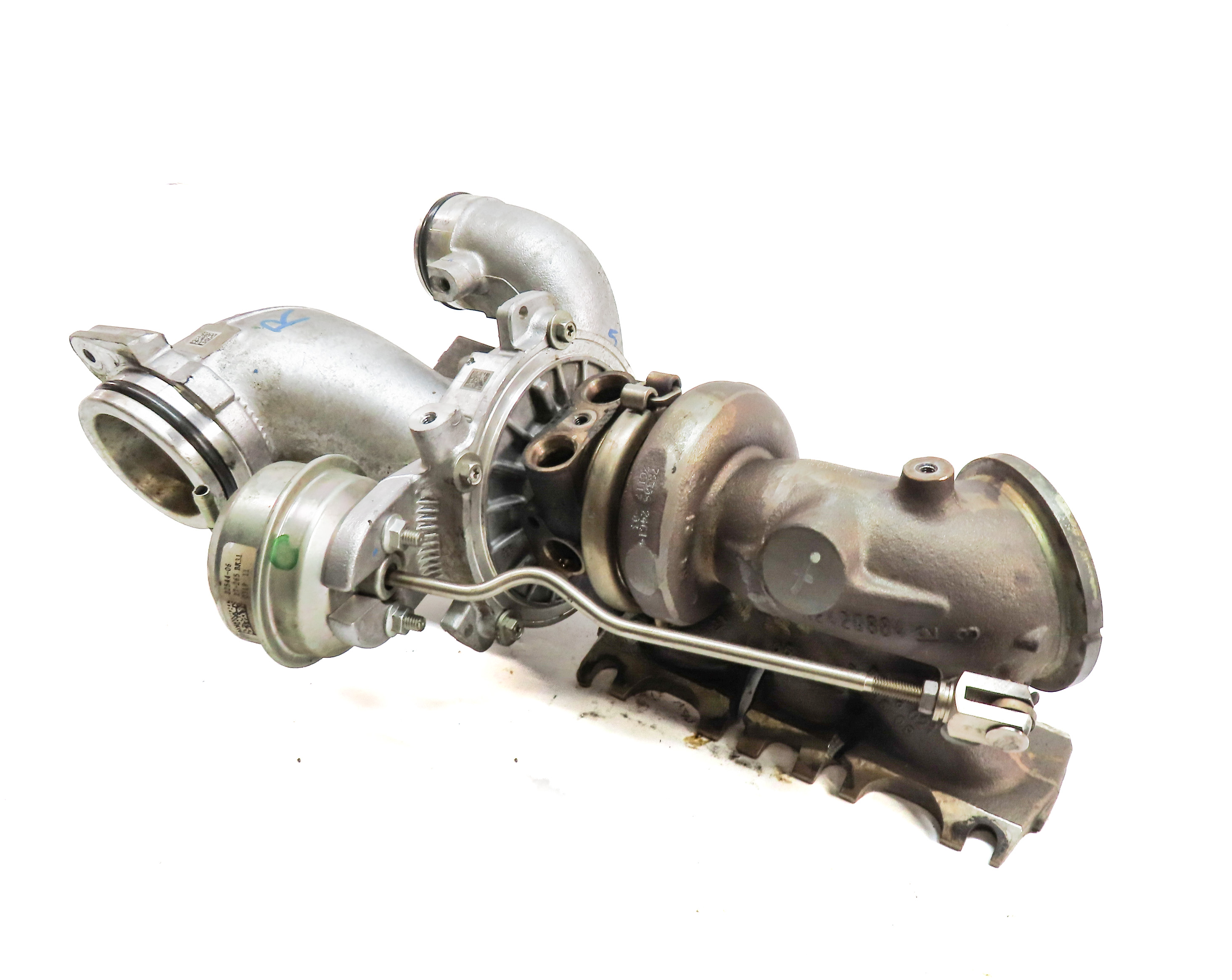 15-20 MERCEDES C E GL GLE GLS ML S SLC (W166 X166) 3.0L M276 RIGHT TURBOCHARGER — exact item pictured
